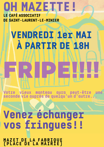 affiche Vide dressing Oh Mazette !